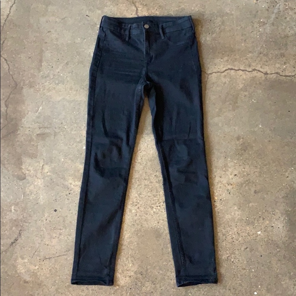 Black Skinny Ankle Stretch Jeans from H&M